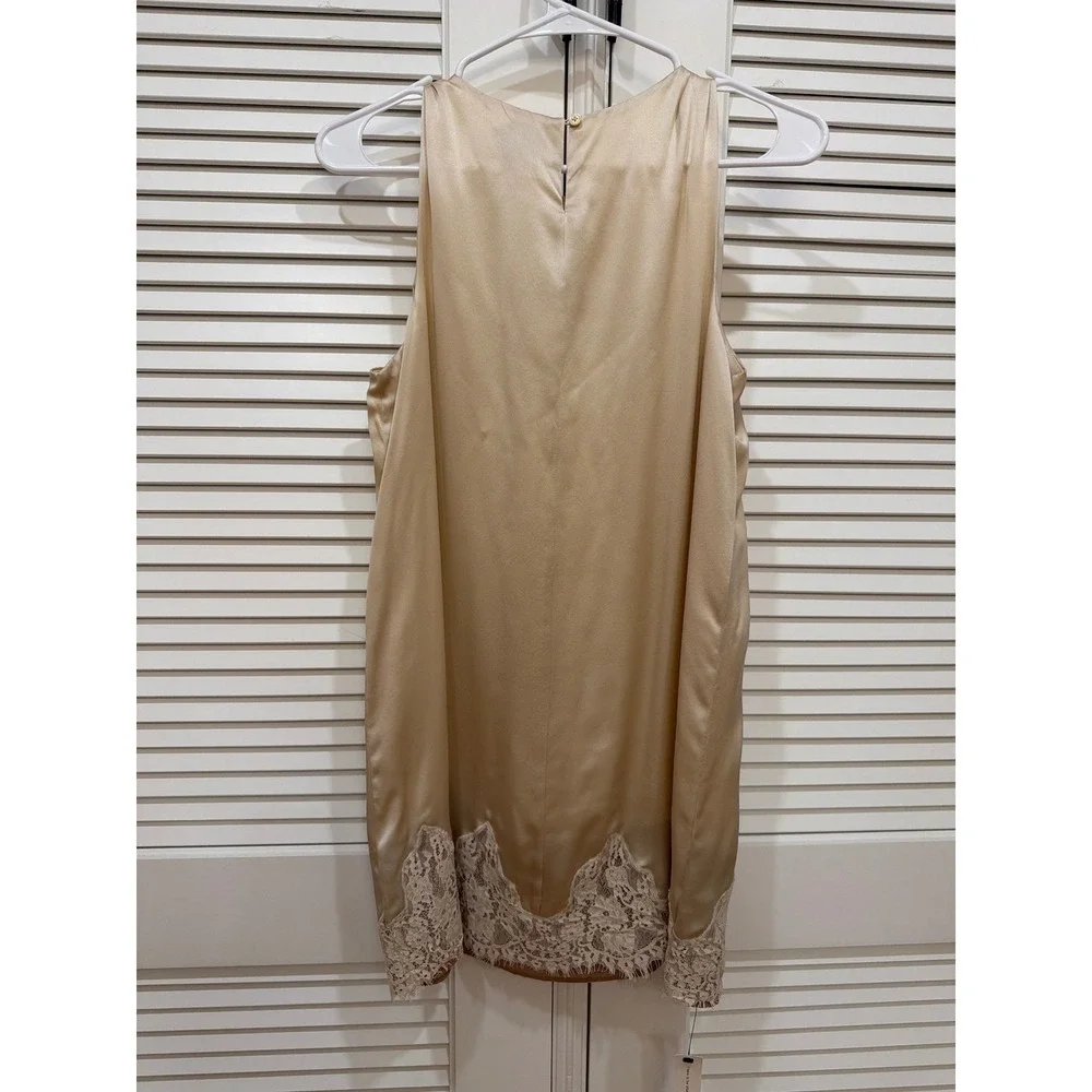 NWT Reformation Jessalyn Sleeveless Lace Silk Minidress NEW - Picture 6 of 6